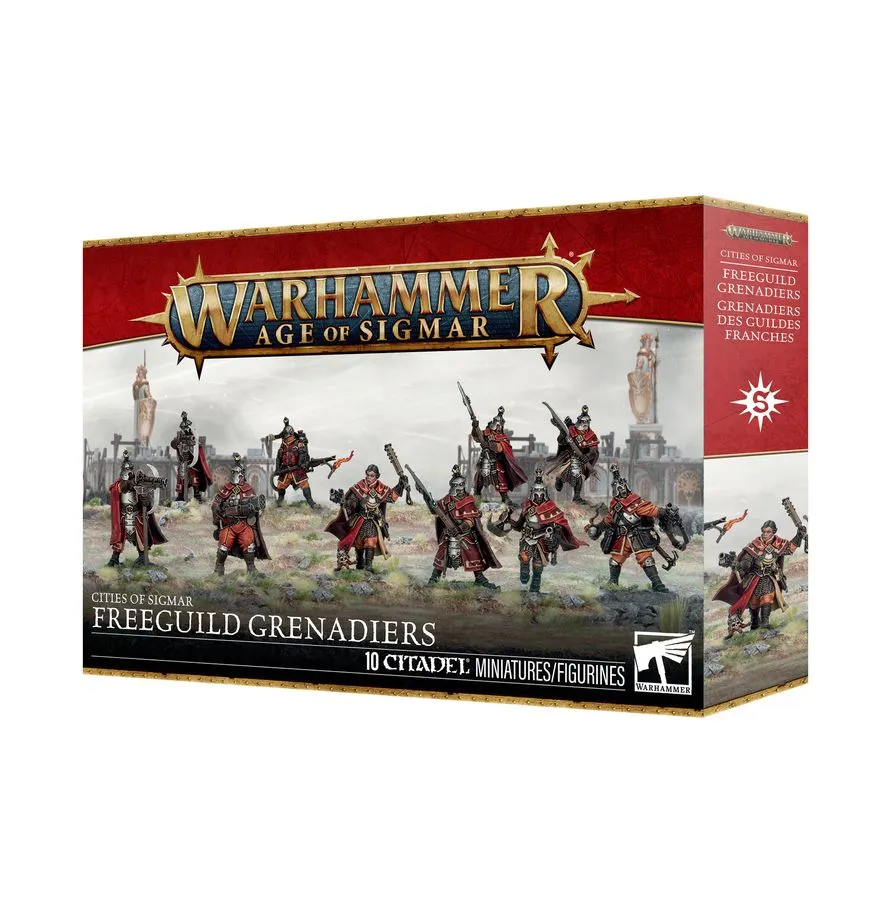 [GAW 86-54] Cities of Sigmar : Freeguild Grenadiers │ Warhammer Age of Sigmar