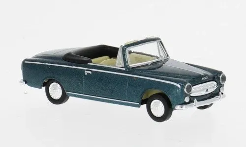 Brekina : Peugeot 403 Cabrio Vert métal (1/87)