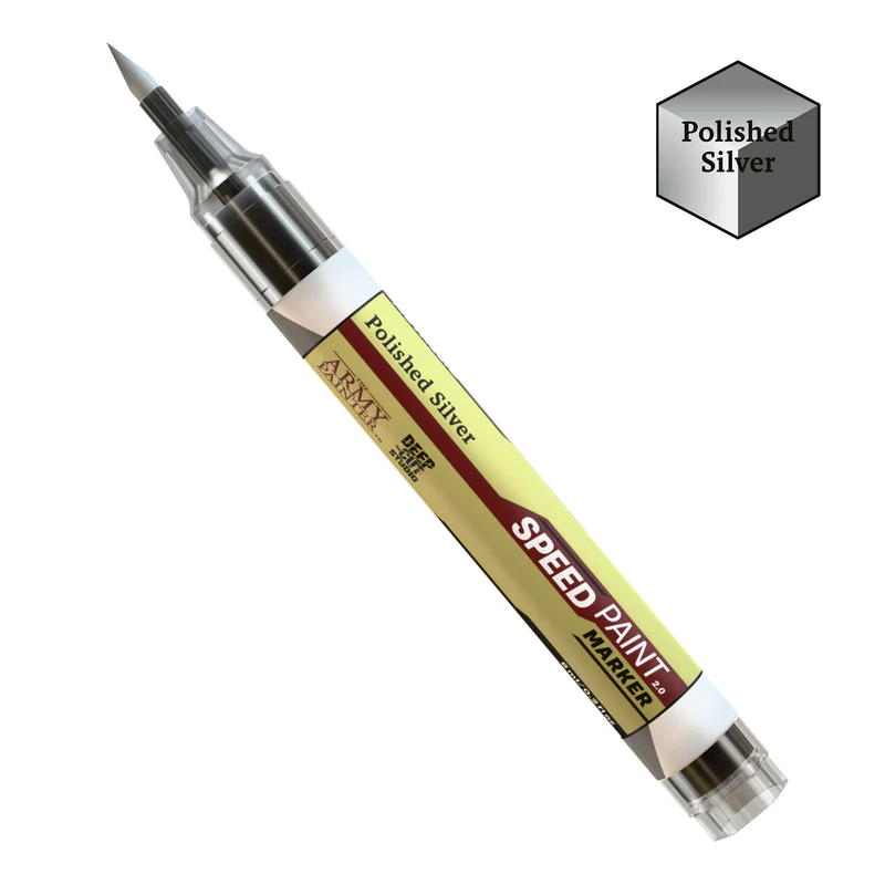 [TAP SM1017] The Army Painter : Polished Silver │ Speedpaint Marker