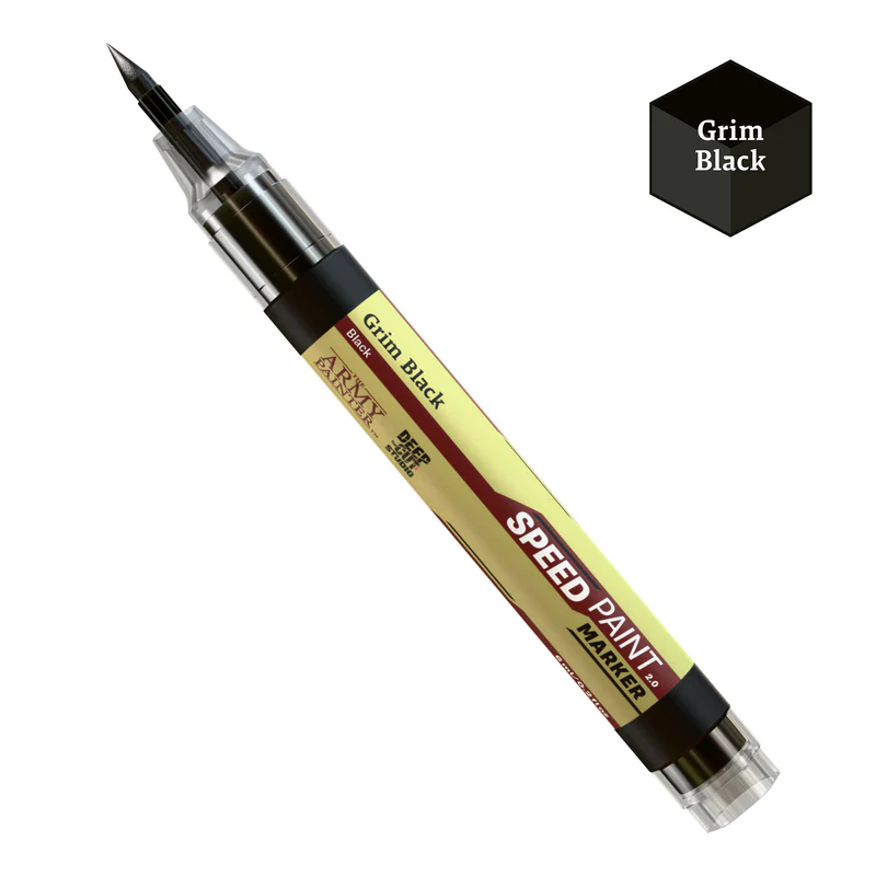[TAP SM1020] The Army Painter : Grim Black │ Speedpaint Marker