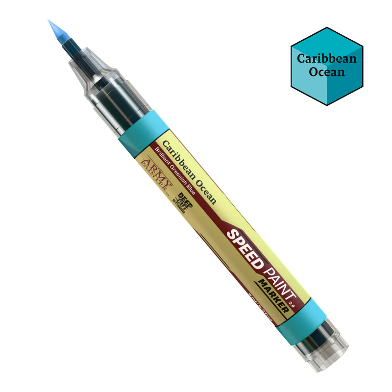 [TAP SM1040] The Army Painter : Caribbean Ocean │ Speedpaint Marker
