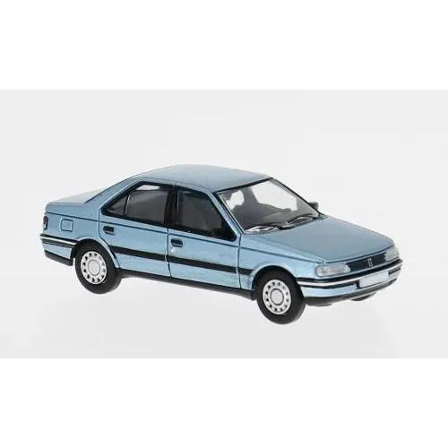 Premium Classix : Peugeot 405 Bleu Métal  (1/87)