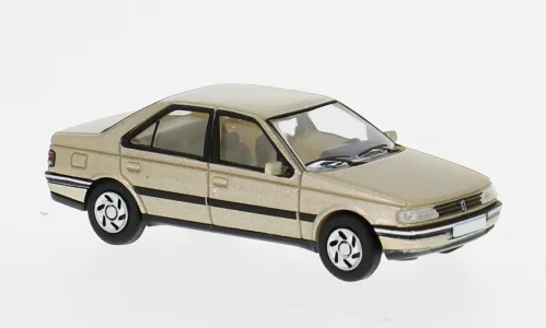 Premium Classix : Peugeot 405 Beige Métal  (1/87)