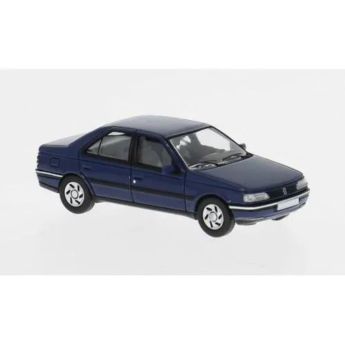 Premium Classix : Peugeot 405 Bleu Foncé (1/87)