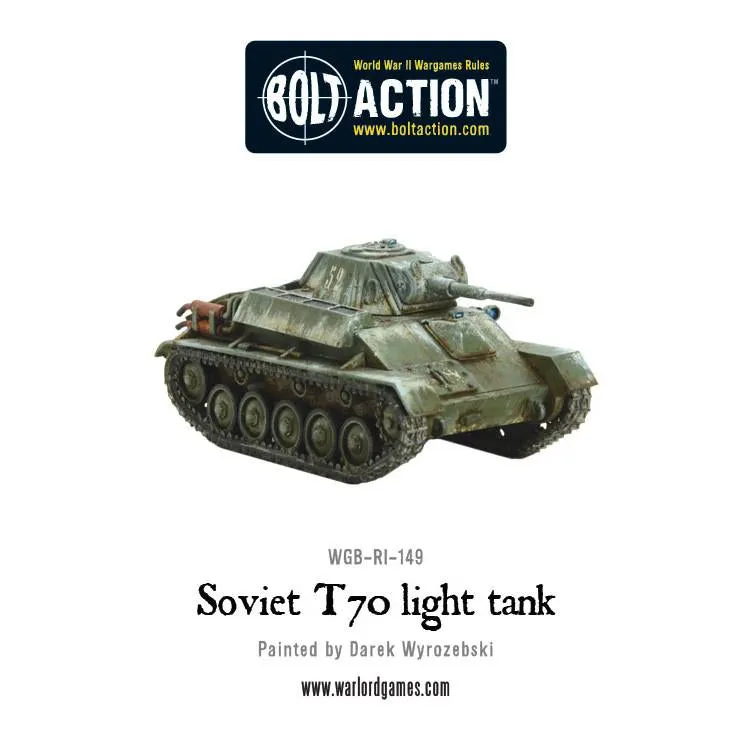 [WLG WGB-RI-149] Bolt Action : Soviet Army T70 Light Tank
