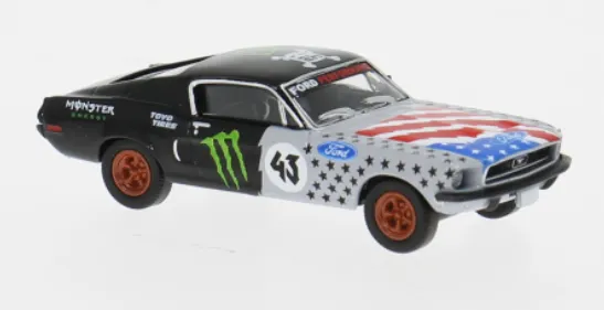 Brekina : Ford Mustang Fastback "Gymkhana Tribute" n°43