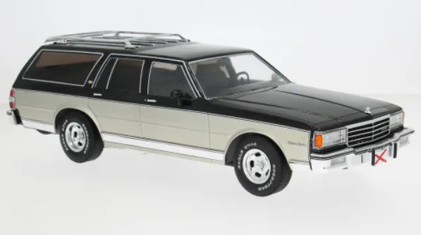 [MODC MCG18478] Modelcar : Chevrolet Caprice Estate Wagon  silber/grau 1985 (1/18)
