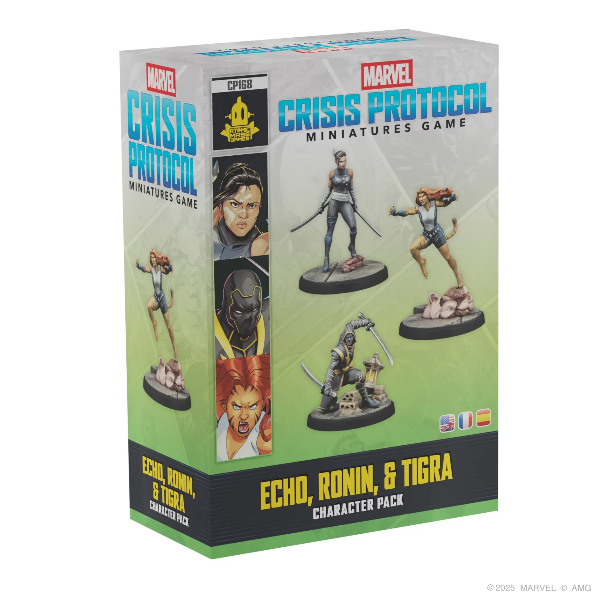 [AMG CP168] Marvel Crisis Protocol : Echo, Ronin & Tigra [FR/ENG/ESP] │ Character Pack