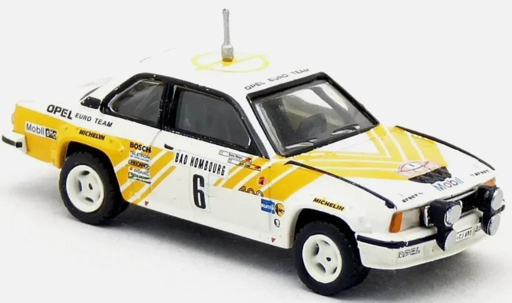 [BRE 20777] Brekina : Opel Ascona B i400 n°6 Monte Carlo J.Klint 1981 (1/87)
