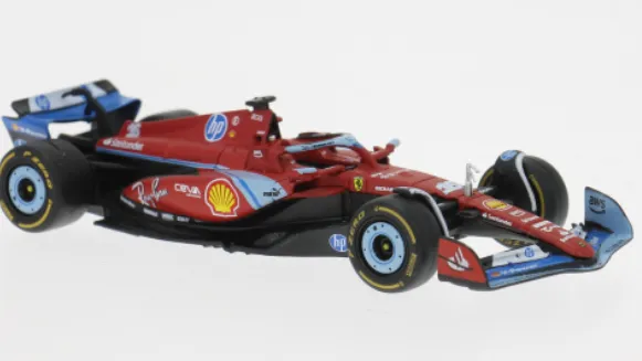Burago : Ferrari SF-24 n°16 C.Leclerc GP Miami 2024 (1/43)