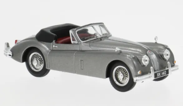 Ixomodels : Jaguar XR140 Cabriolet Grise 1956 (1/43)