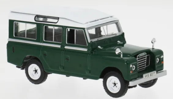 Ixomodels : Land Rover Series III Vert et blanc 1978