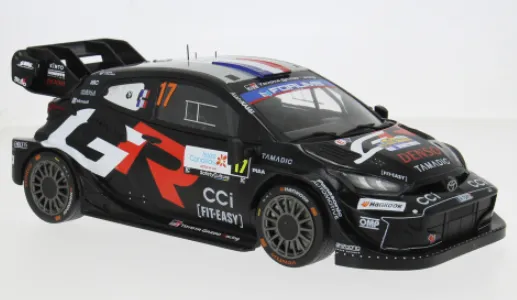 Ixomodels : Toyota GR Yaris Rally1 Rallye Islas Canaris 2025 #17, S.Ogier/V.Landais, (1:18)