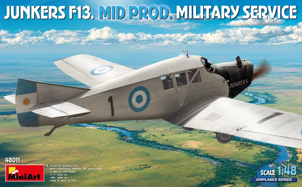 Miniart : Junkers F13 Mid Prod Military Service