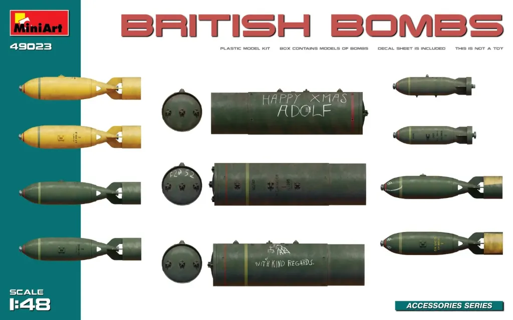 Miniart : British Bombs (1/48)