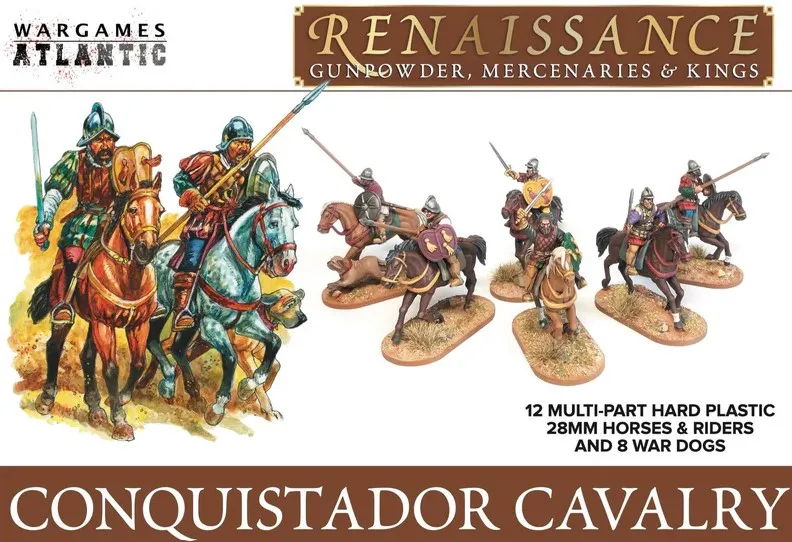 Wargames Atlantic : Conquistador Cavalry │ Renaissance Gunpowder, Mercenaries & Kings