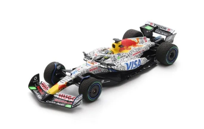 Spark : RACING BULLS VCARB 02 N°6 Visa Cash App Racing Bulls Formula One Team GP Grande-Bretagne 2025 Isack Hadjar (1/43)