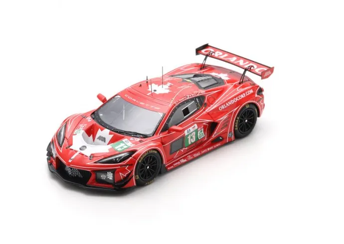 Spark : CORVETTE Z06 LMGT3.R N°13 AWA RACING 24H Le Mans 2025 O. Fidani - L. Kern - M. Bell 1/43