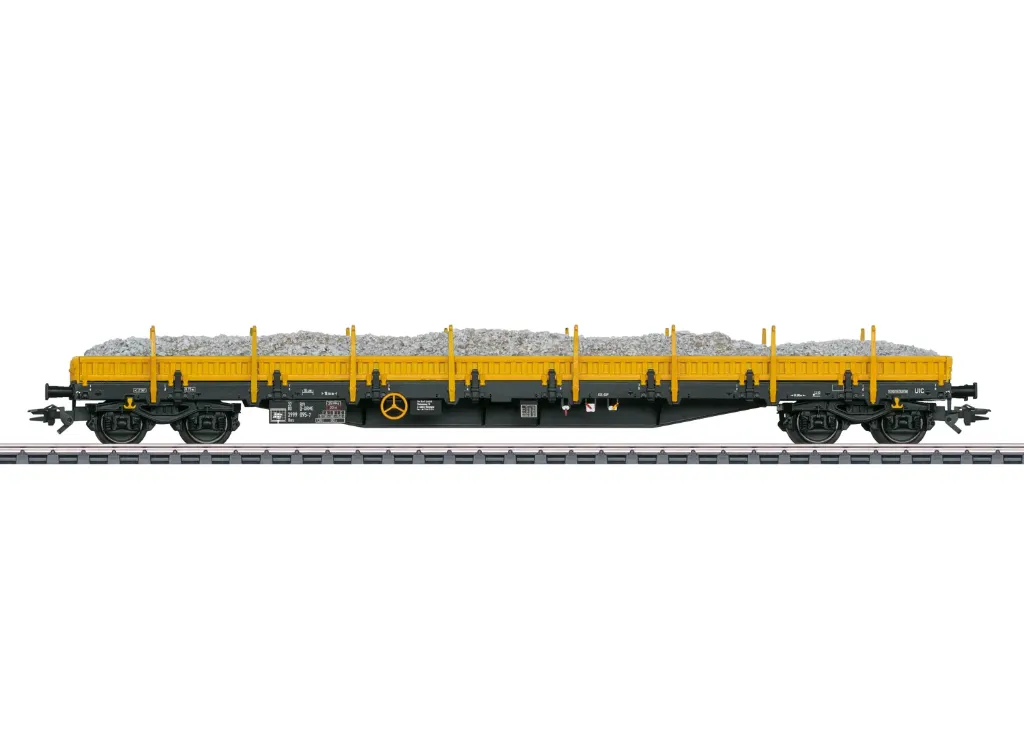 Marklin : Wagon Res avec chargement ON rail - DB Epoque VI -AC