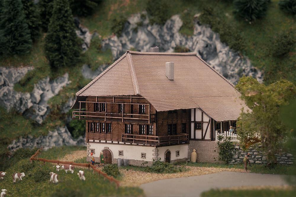 Faller : Modèle anniversaire Ferme de la Foret Noire - LAser Cut