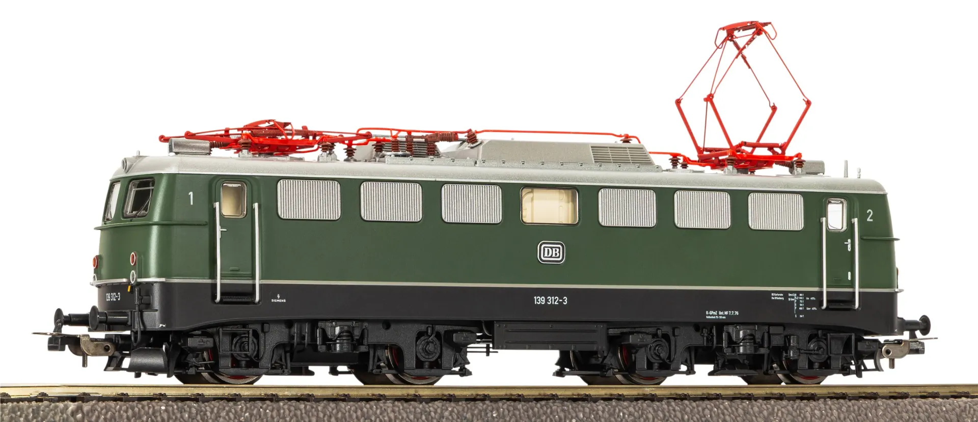 Piko : Locomotive électrique BR139 DB Epoque IV DC