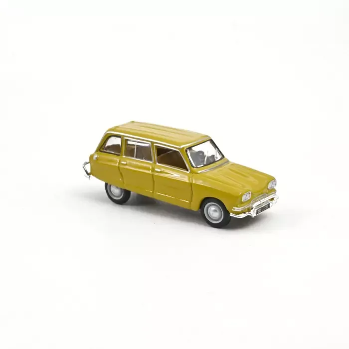 Norev : Citroën Ami 6 Break 1969 Jaune Bouton d'or 1/87