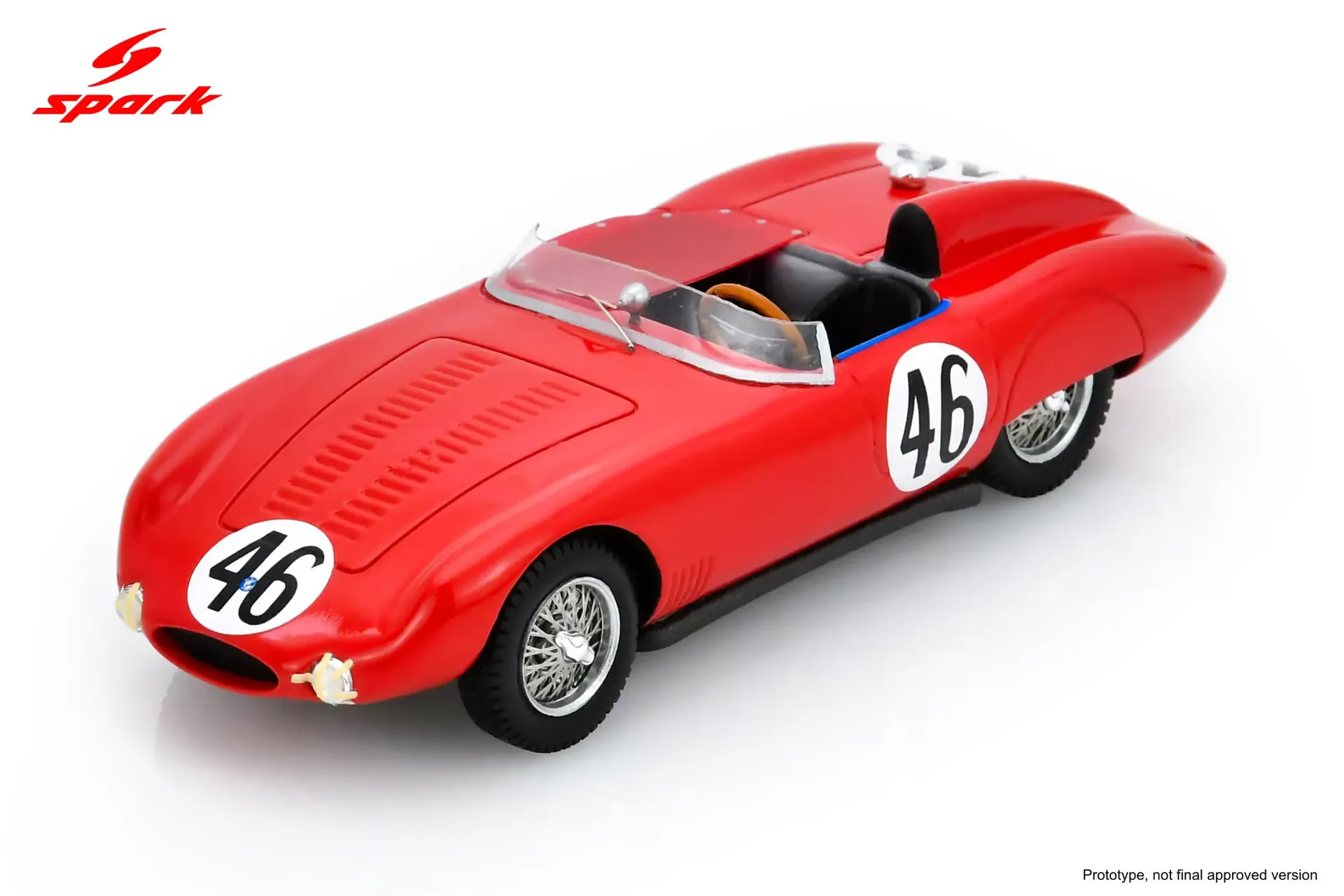 Spark Osca Sport 750 No.46 19th Le Mans 24H 1957 J. Laroche - R. Radix (1/43)