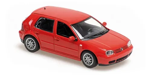 [MAC 940056061] Maxichamps : Volkswageb Golf IV Rouge  (1/43)