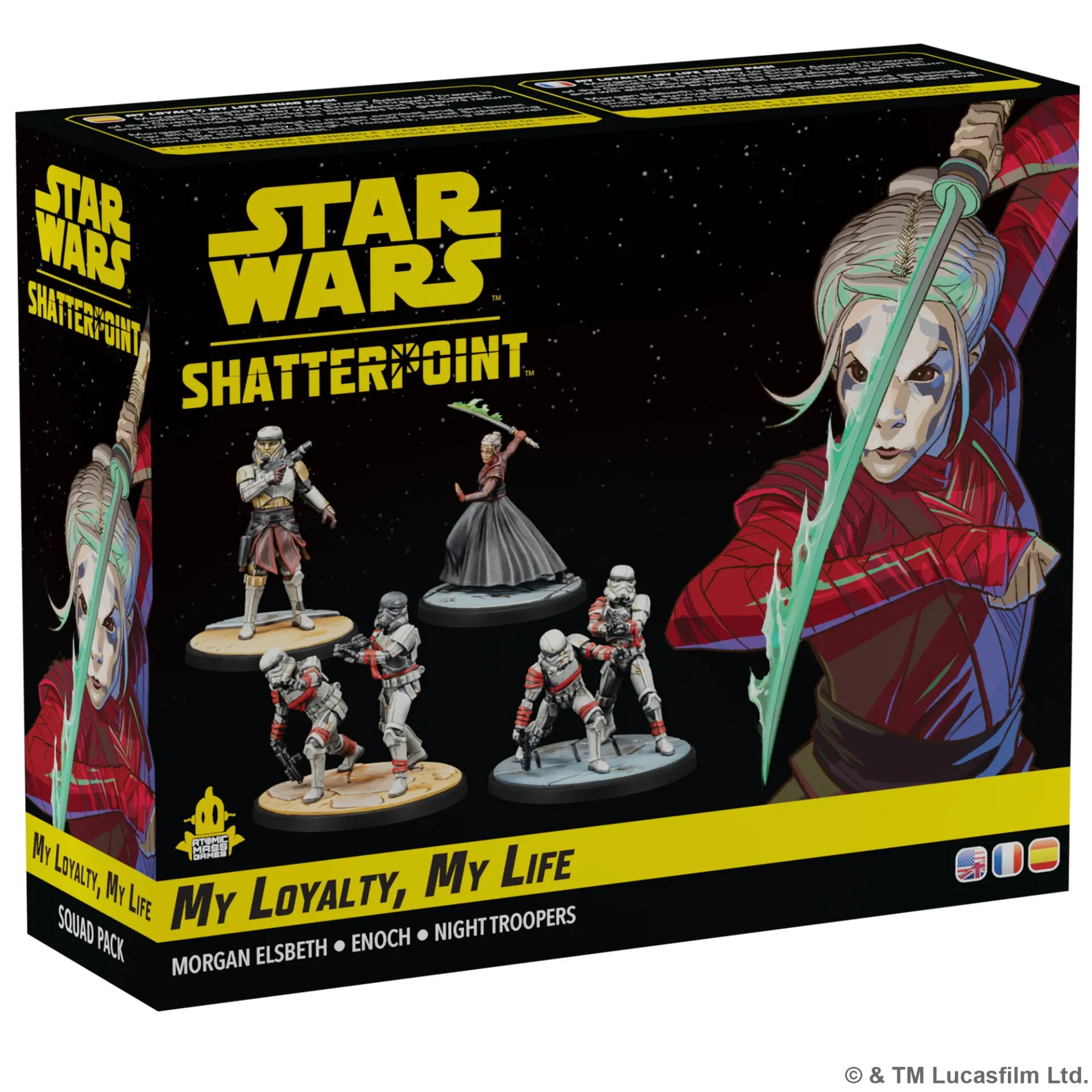 [AMG SWP83] Shatterpoint : "My Loyalty, My Life" Squad Pack