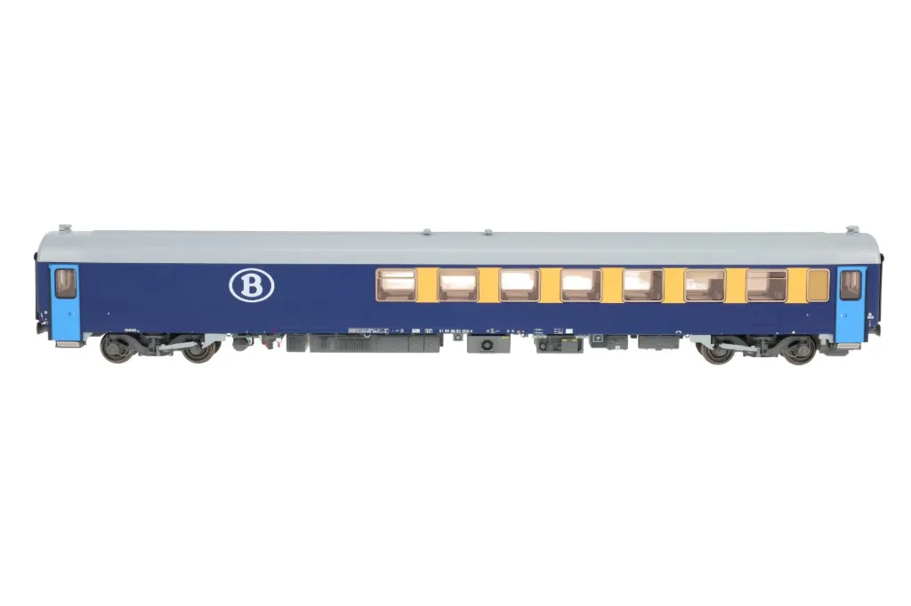 [LSM 42997] LS Models : Voiture I10 Resto avec Logo B SNCB-NMBS DC EPoque V