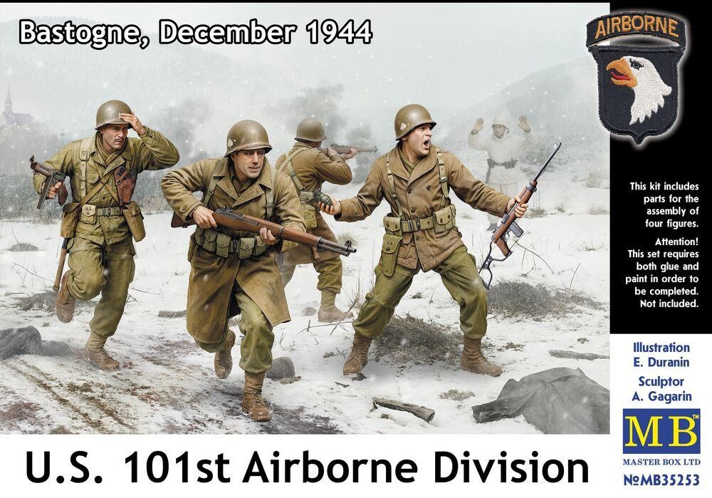 [MAR MB35253] Master Box : U.S. 101st Airborne Division. Bastogne, December 1944 (1/35)