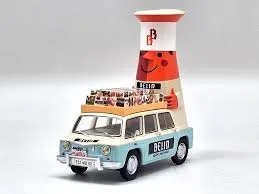 Franstyle : Renault 8 Belin Tour de France 1965 Grand Personnage