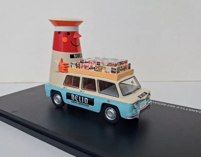 Franstyle : Renault 8 Belin Tour de France 1965 Petit Personnage (1/43)