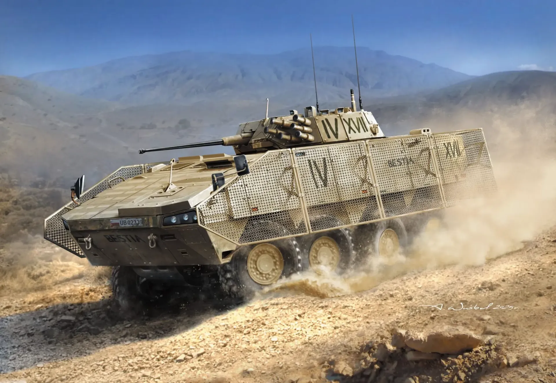 [IBG 72135] IBG : Patria AMV KTO Rosomak "The Green Devil" (1/72)