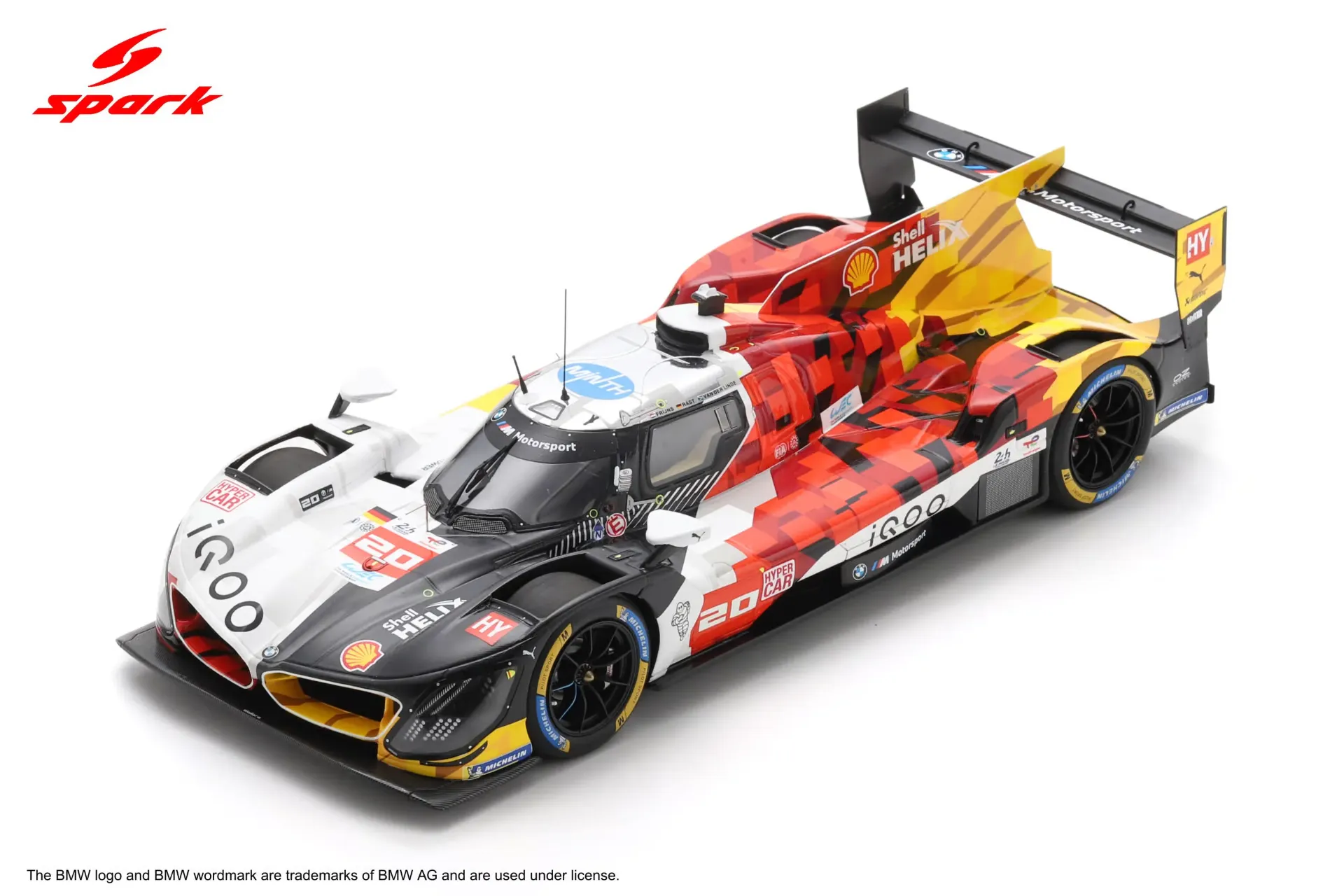 [SPK 18S1059] Spark : BMW M Hybrid V8 No.20 BMW M TEAM WRT Le Mans 24H 2025 R. Rast - R. Frijns - S. Van Der Linde