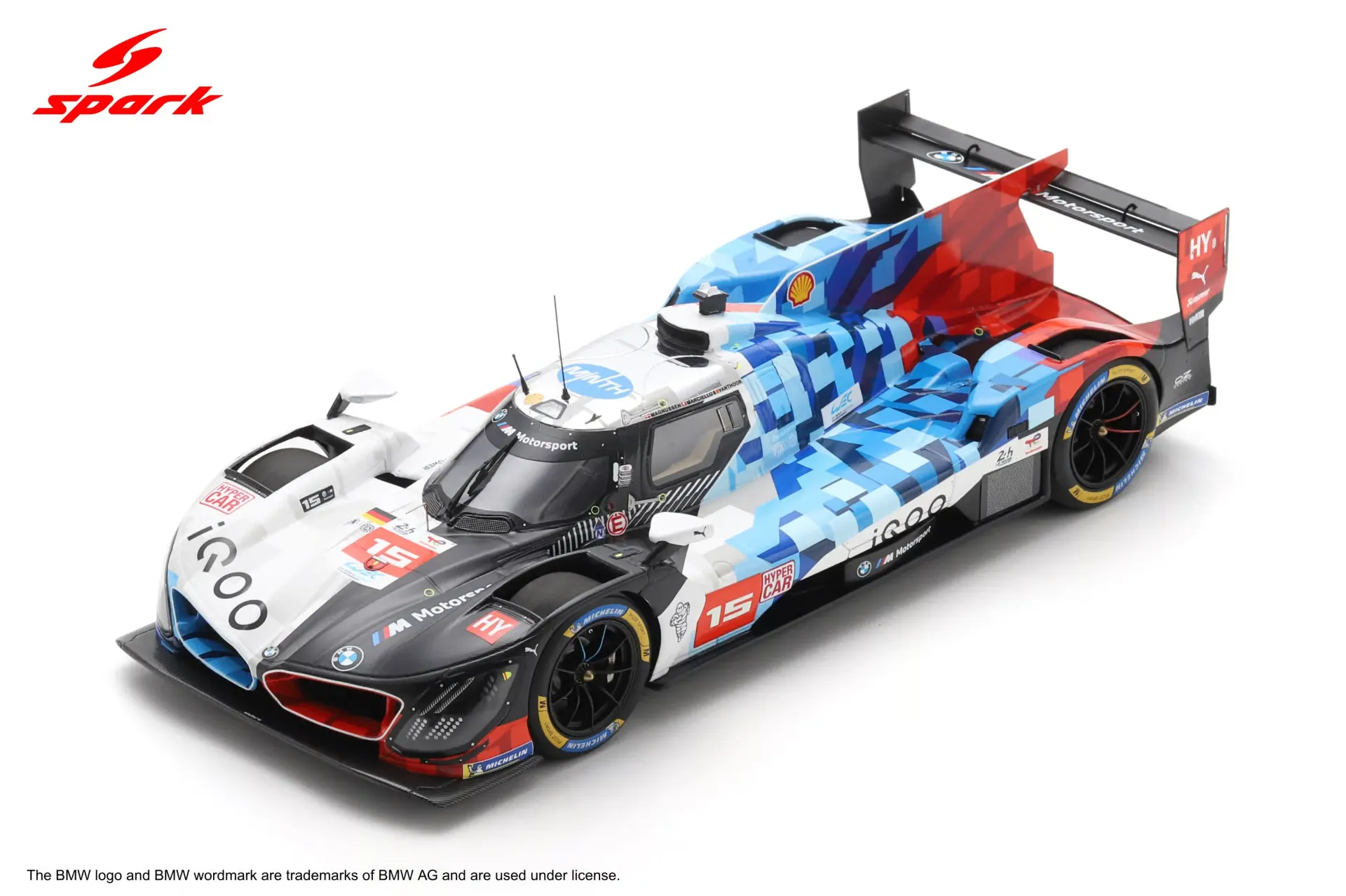 [SPK 18S1058] Spark : BMW M Hybrid V8 No.20 BMW M TEAM WRT Le Mans 24H 2025 R. Rast - R. Frijns - S. Van Der Linde