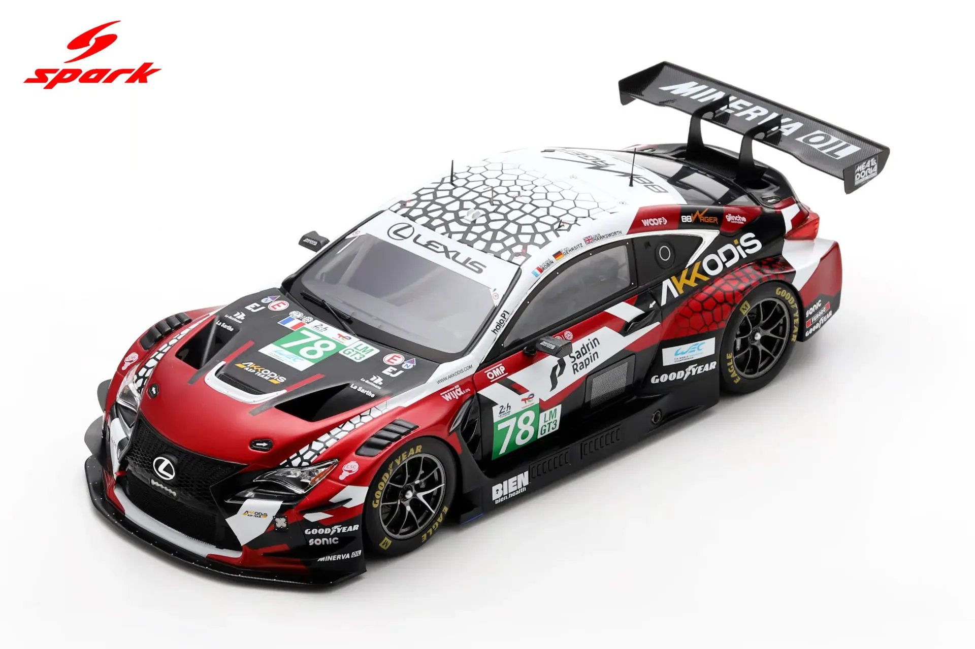 Spark : Lexus RC F LMGT3 No.78 AKKODIS ASP TEAM Le Mans 24H 2025 A. Robin - J. (1/18)
