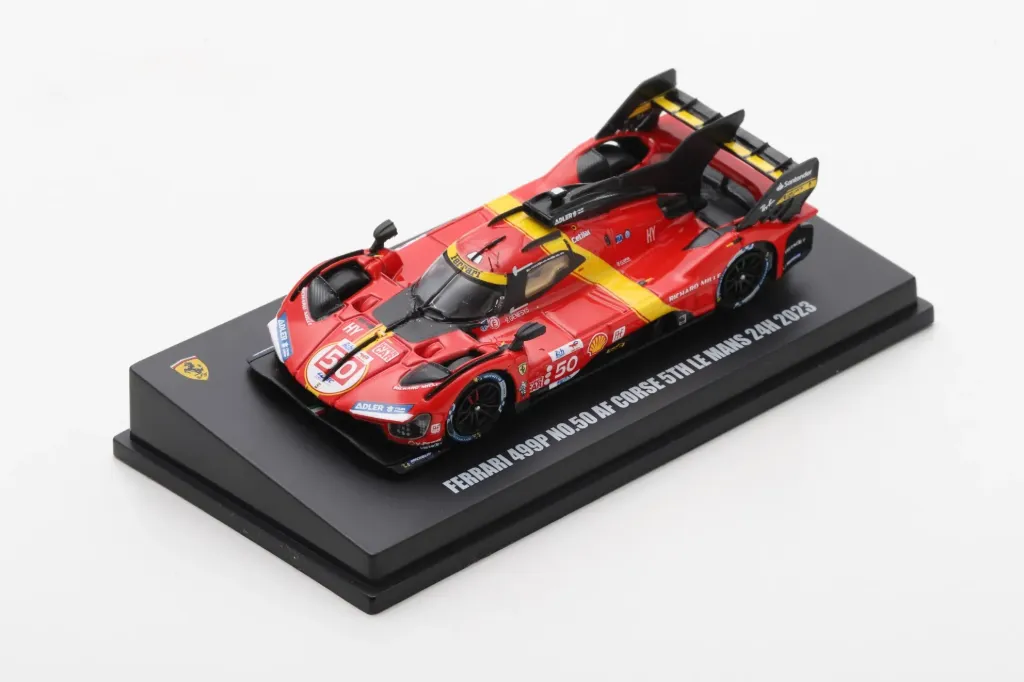 [LOO LS64005LM] Looksmart : Ferrari 499P No.50 Ferrari AF Corse 5th Le Mans 24H 2023 A. Fuoco – M. Molina – N. Nielseni (1/64)