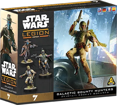 [AMG SWQ44ML] Star Wars Legion: Galactic Bounty Hunters - Mercenaries [FR/EN/ES] │ Ref. SWQ44ML