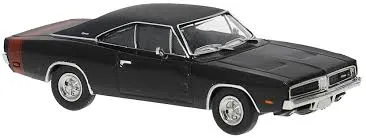 Brekina : Dodge Charger Noir (1/87)