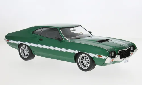 Ixomodels : Ford Gran Torino 2 portes 1972 Verte (1/18)