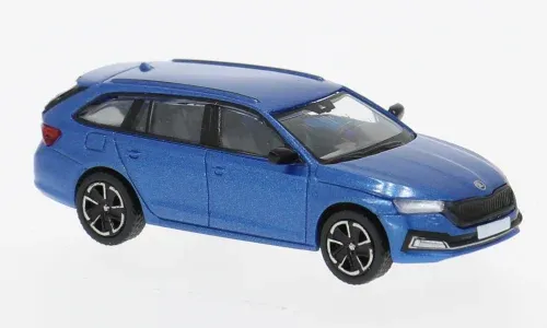 Premium Classix : Skoda Octavia IV Combi Bleu métal 2019 (1/87)