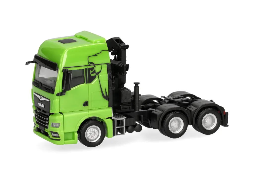 Herpa: MAN TGX GX Zugmaschine avec Grue 3 Axes(1/87)