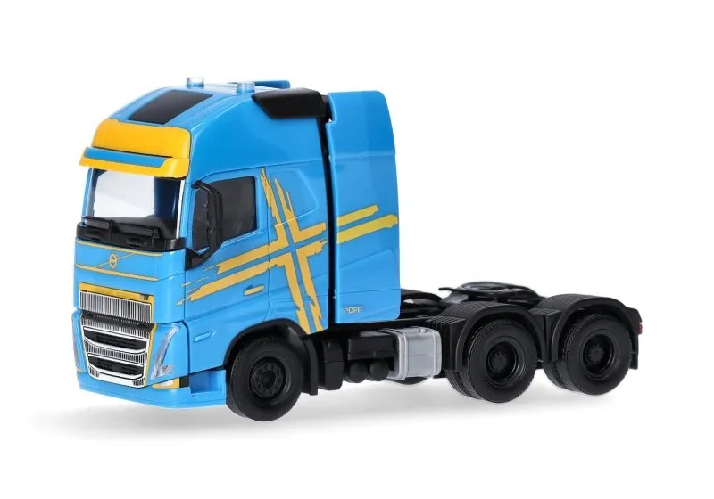Herpa: DAF XG+ facelift Zugmaschine Rouge  2 axes (1/87))
