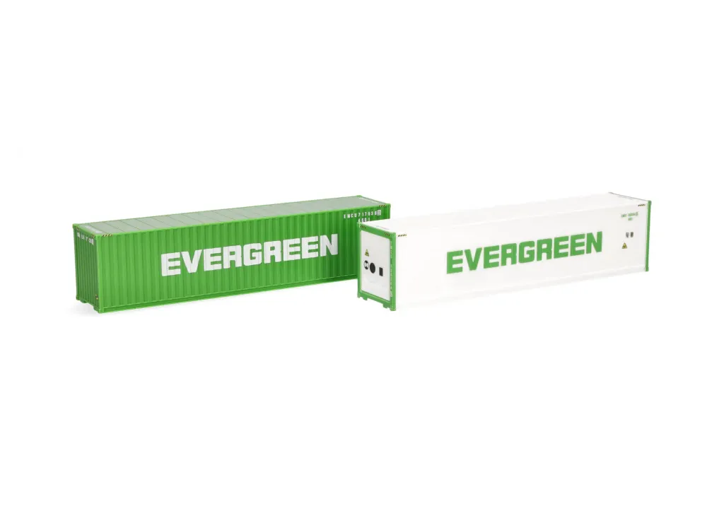 Herpa : Container 40ft Evergreen (1/87)