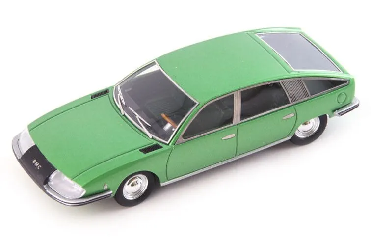 [AUCU 06066-2] Autocult : BMC 1800 Pininfarina Aerodinamica 1967 Vert (1/43)
