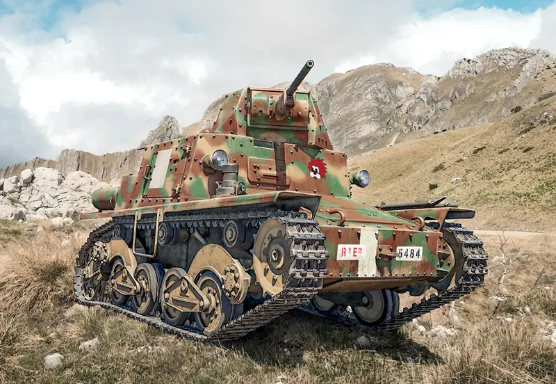 [ITA 96553] Italeri : Carro Armato L6/40 Light tank (1/35)
