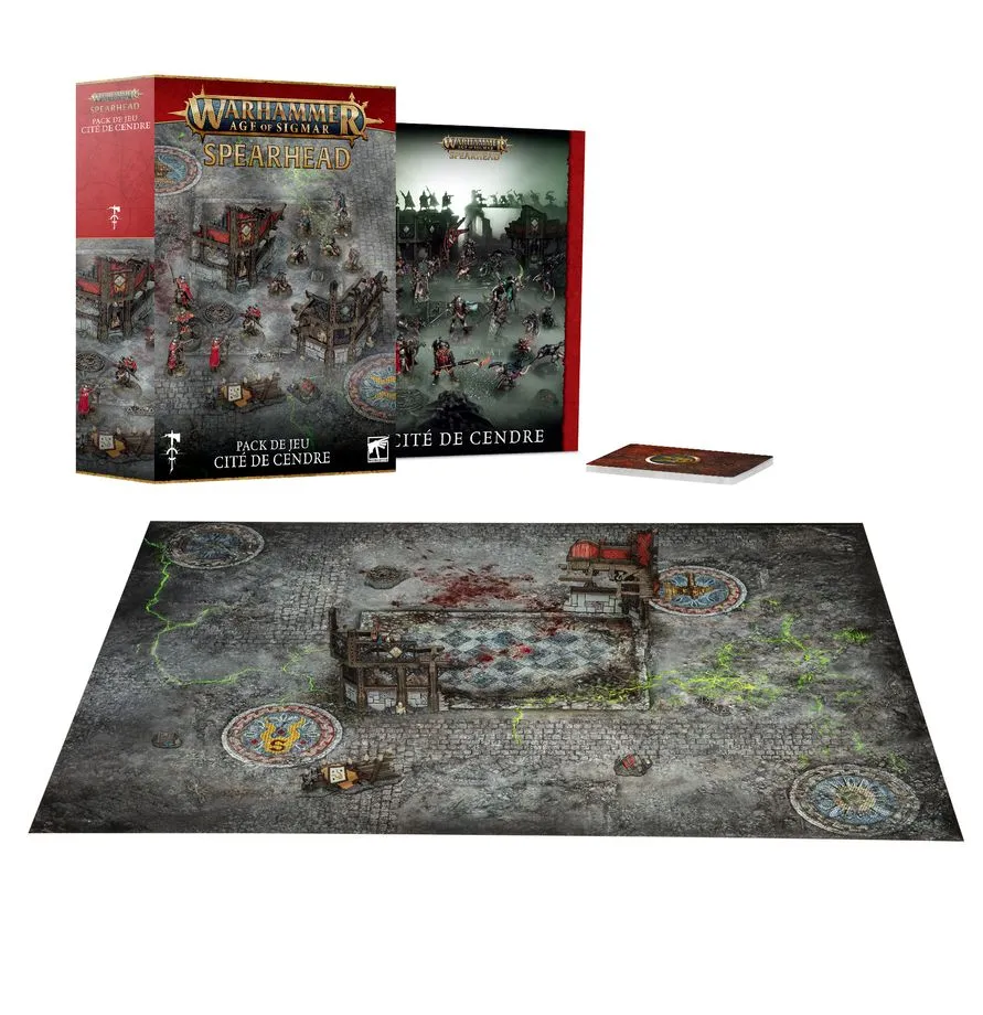 Age of Sigmar : Pack de Jeu "Spearhead - Cité de cendre" [FR] │ Warhammer Age of Sigmar