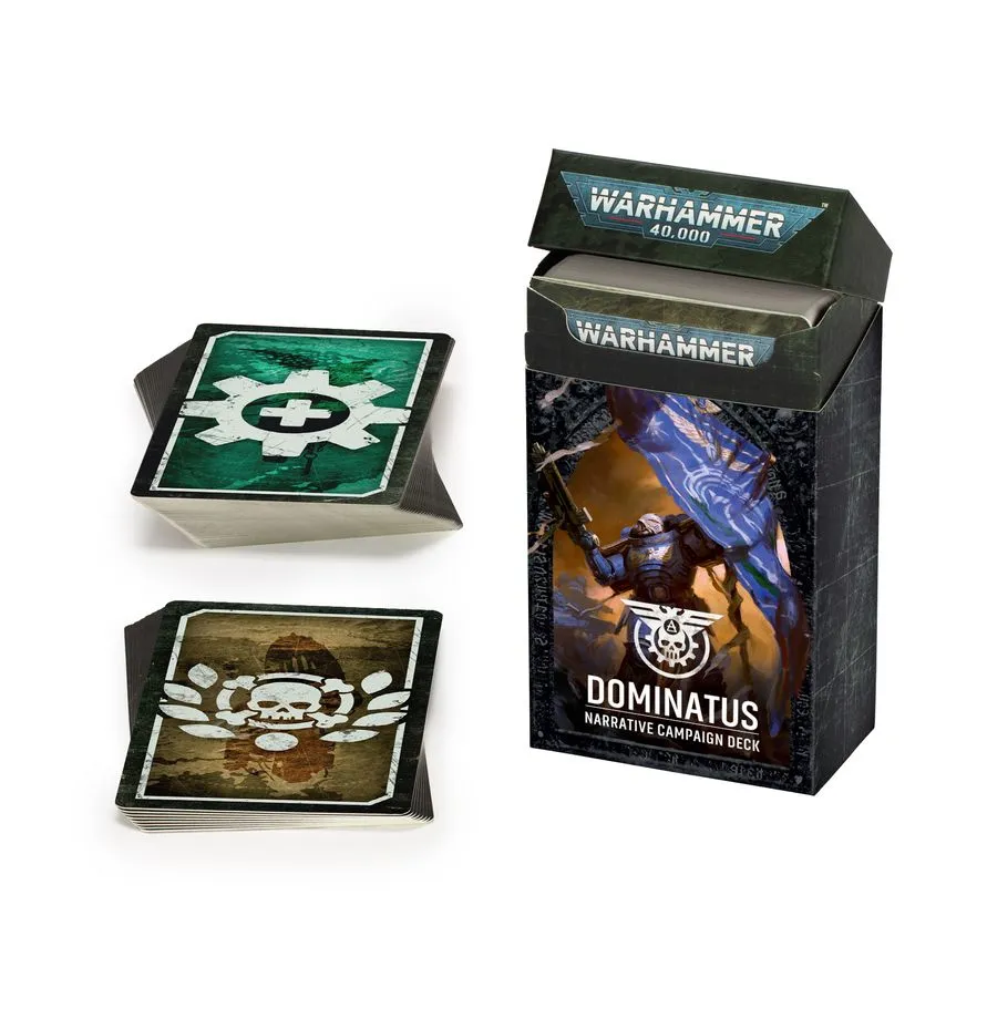 Warhammer 40,000 : Deck de Campagne Narrative Dominatus "Armageddon" (Version Française)