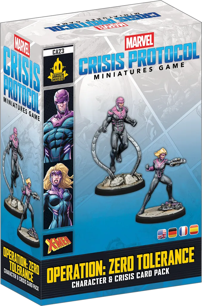 [AMG CA23] Marvel Crisis Protocol : Operation Zero Tolerance & Crisis Cards (Multi-Langue)